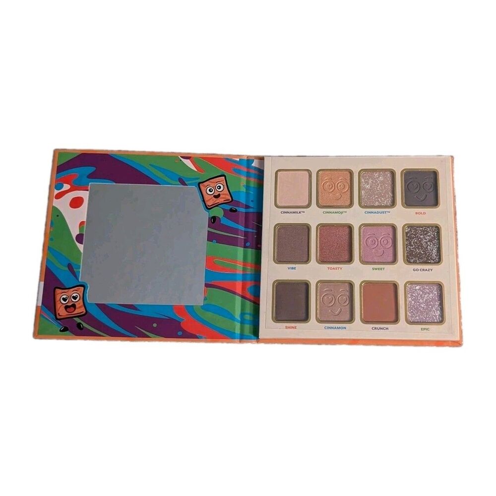 Cinnamon Toast Crunch 12 Color Eyeshadow Palette With Mirror